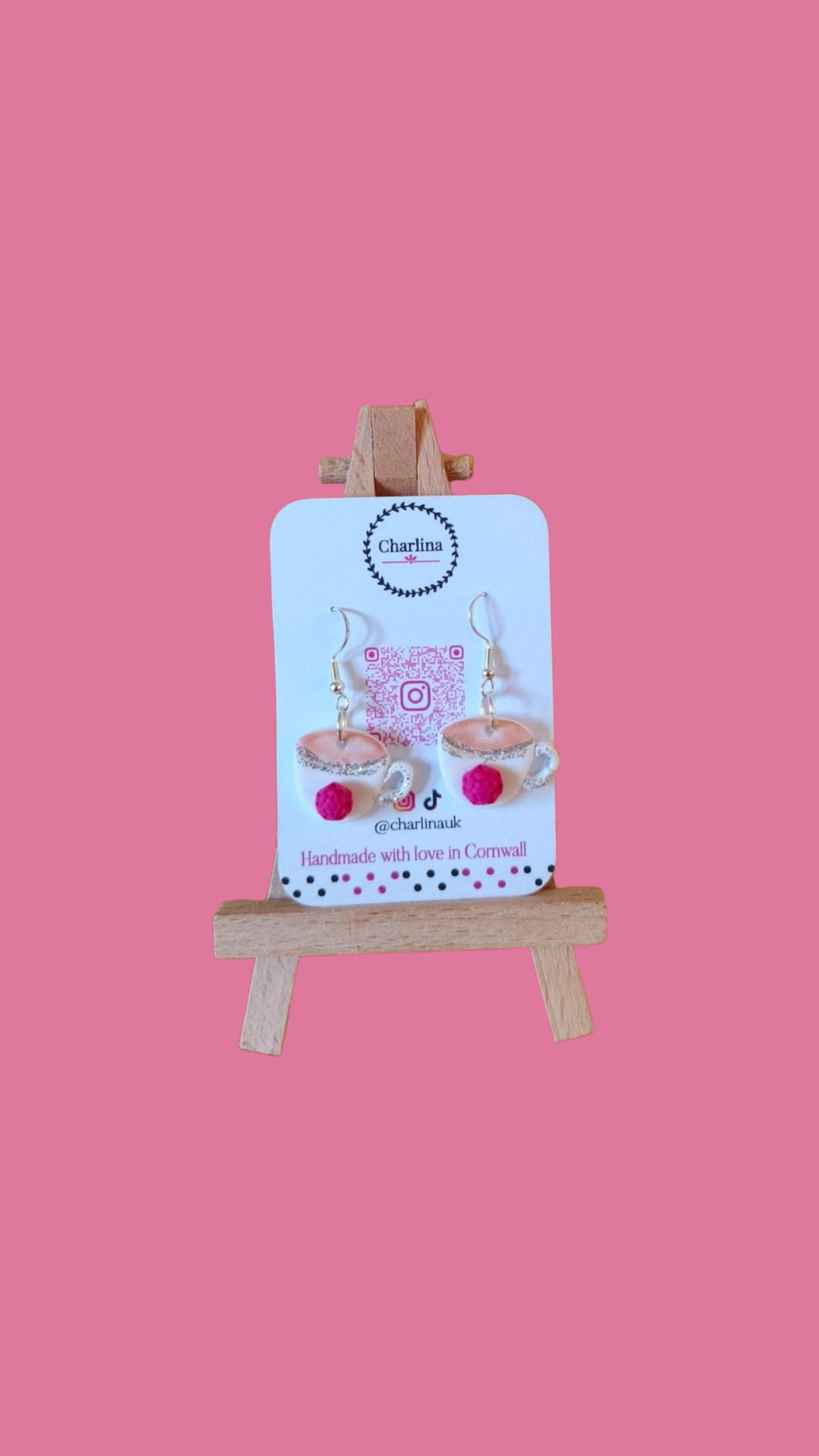 Tea earrings