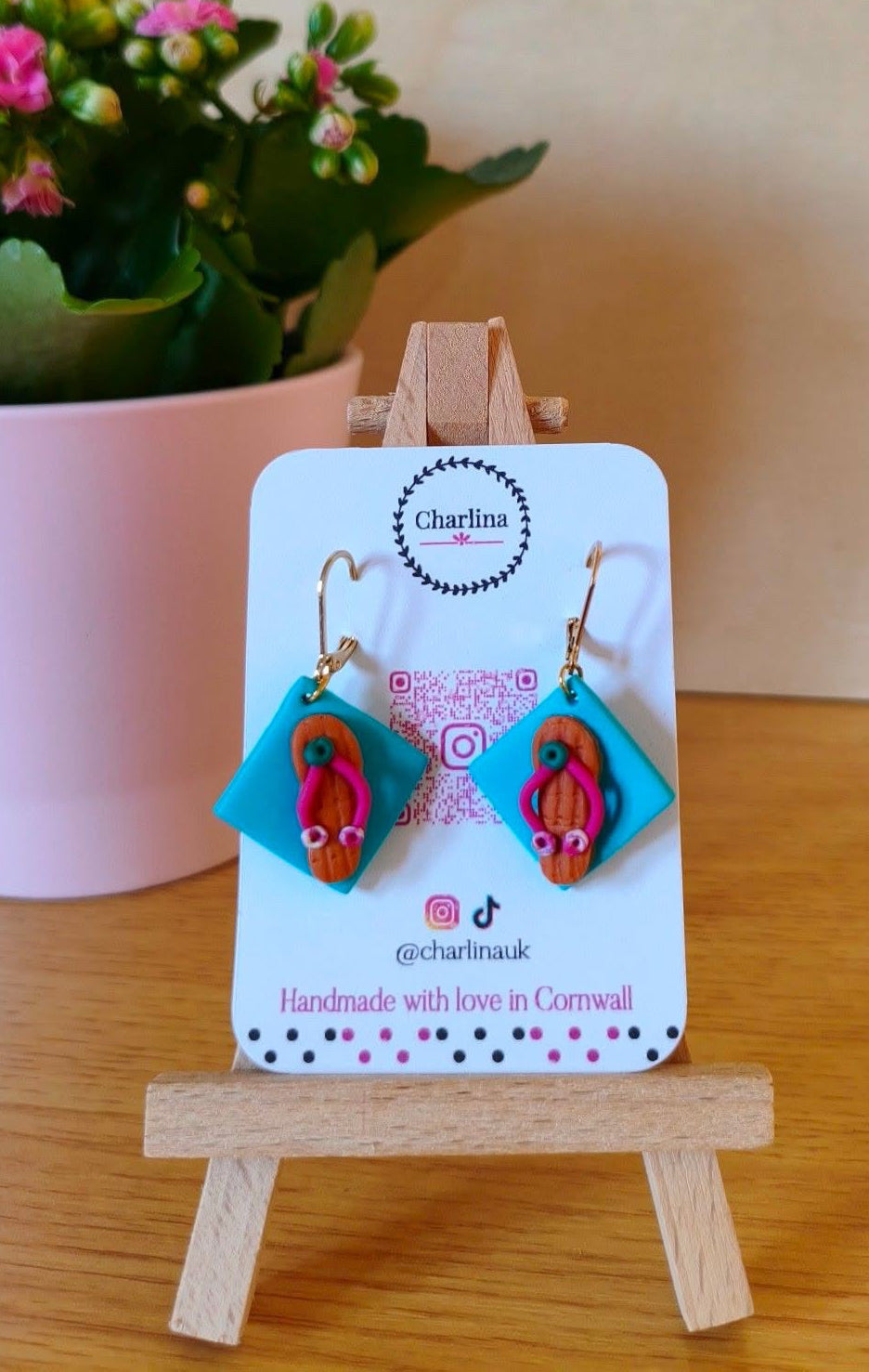 Sandals Summer Earrings