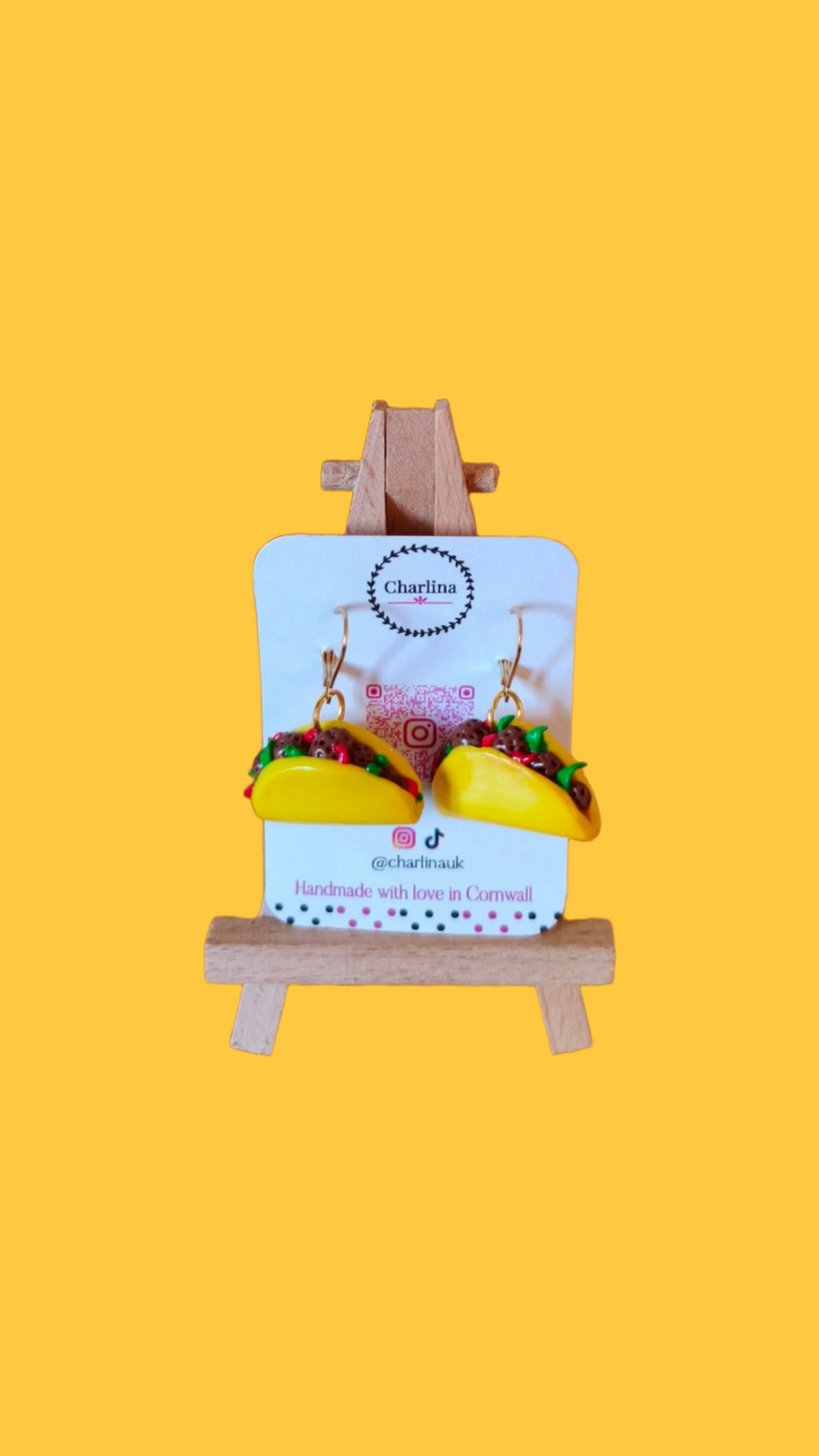 Taco Earrings