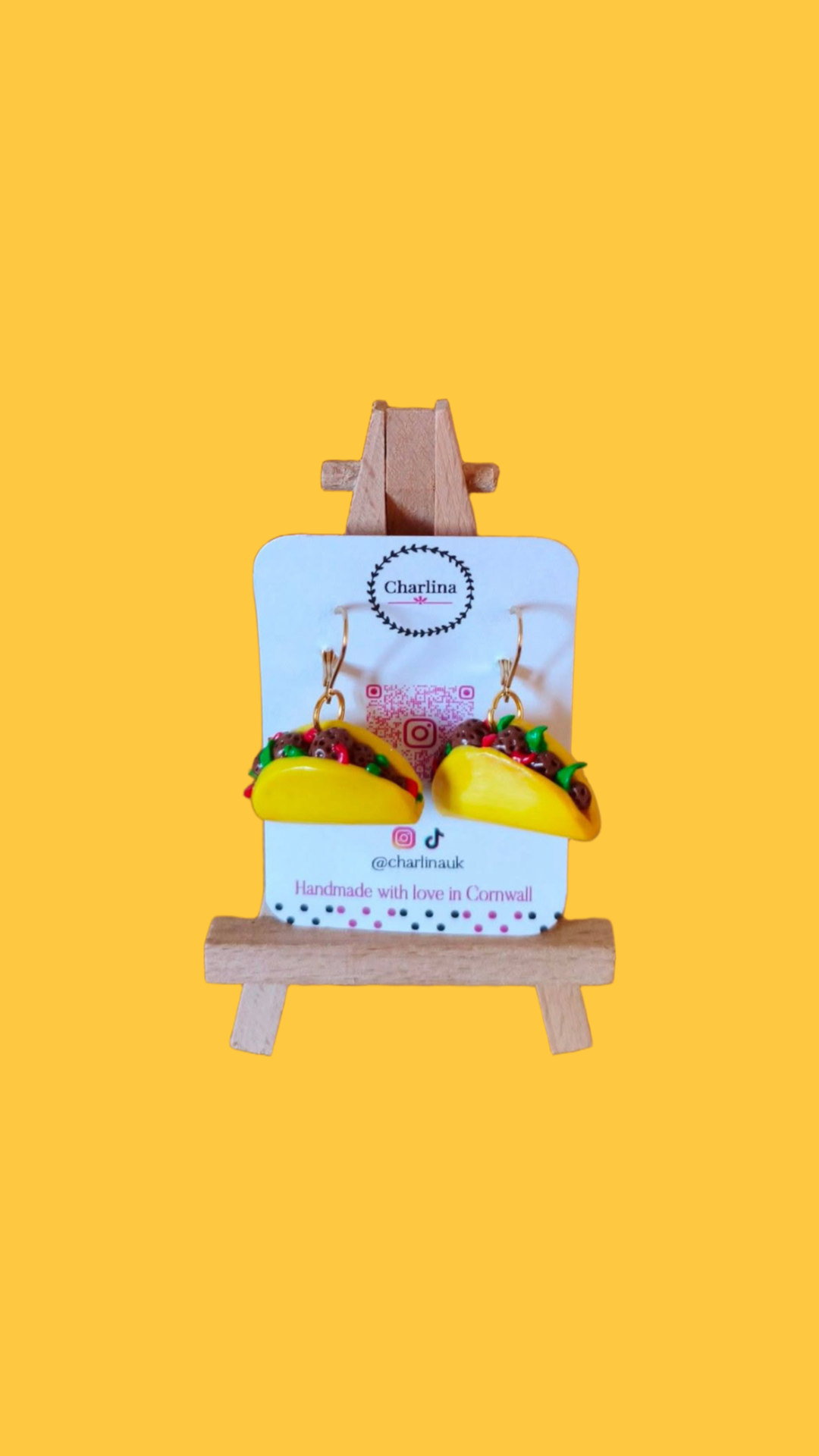 Taco Earrings