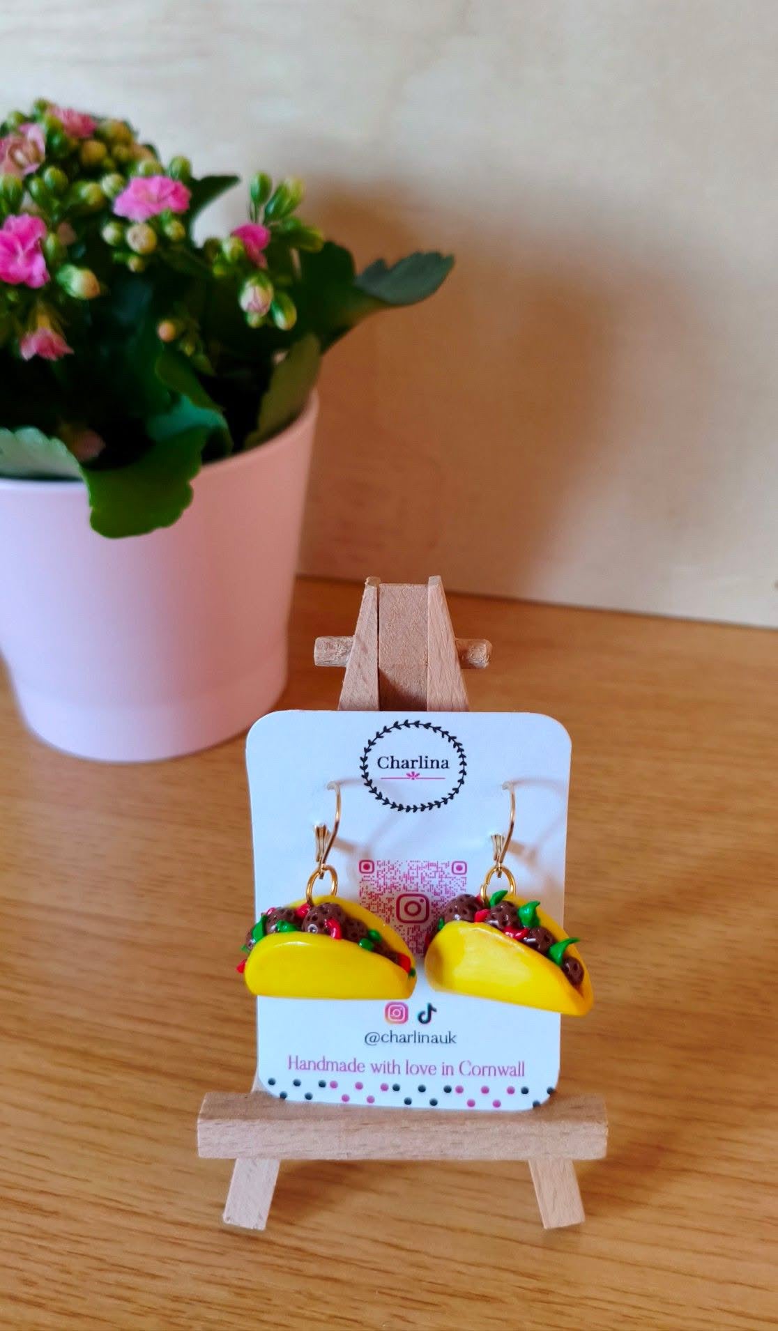 Taco Earrings