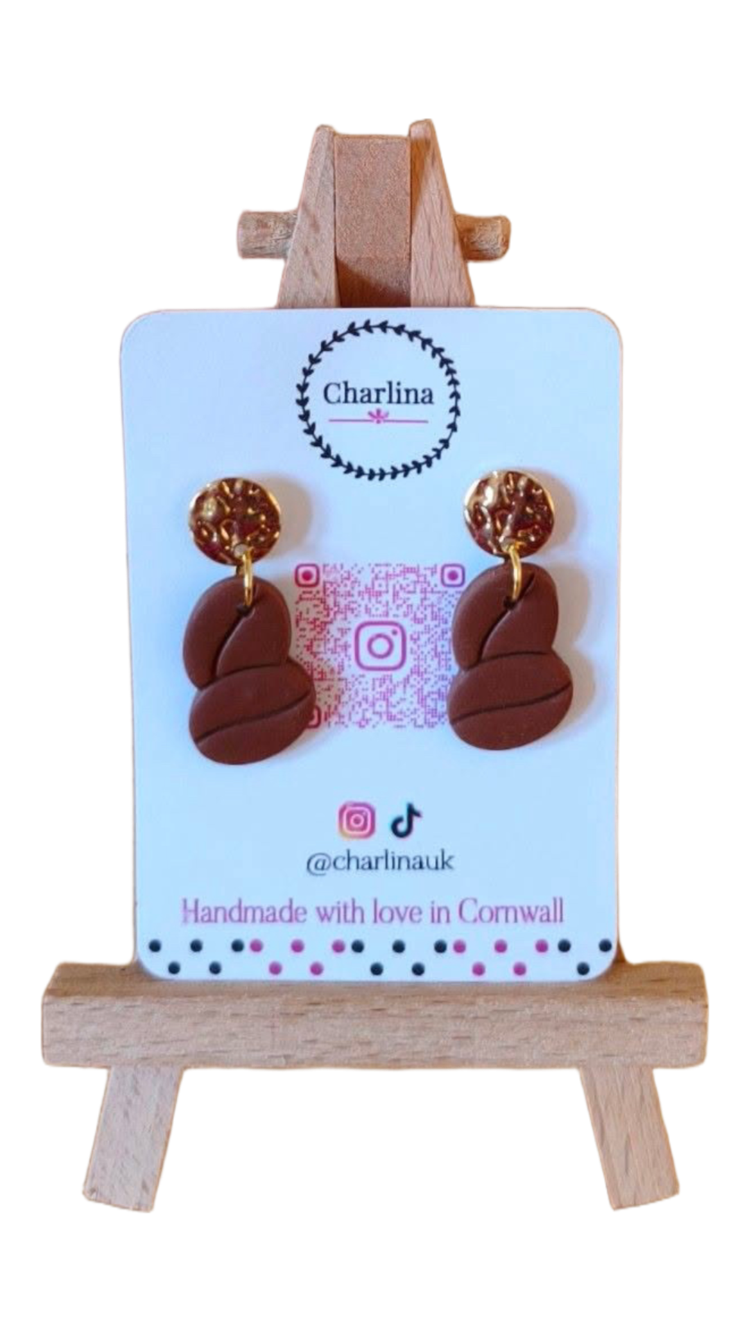 Coffee Earrings