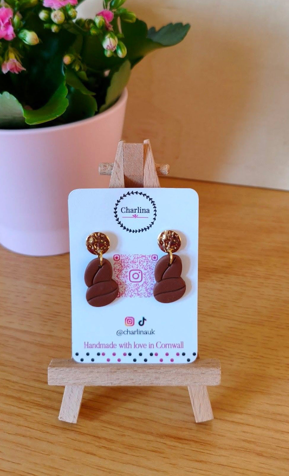 Coffee Earrings