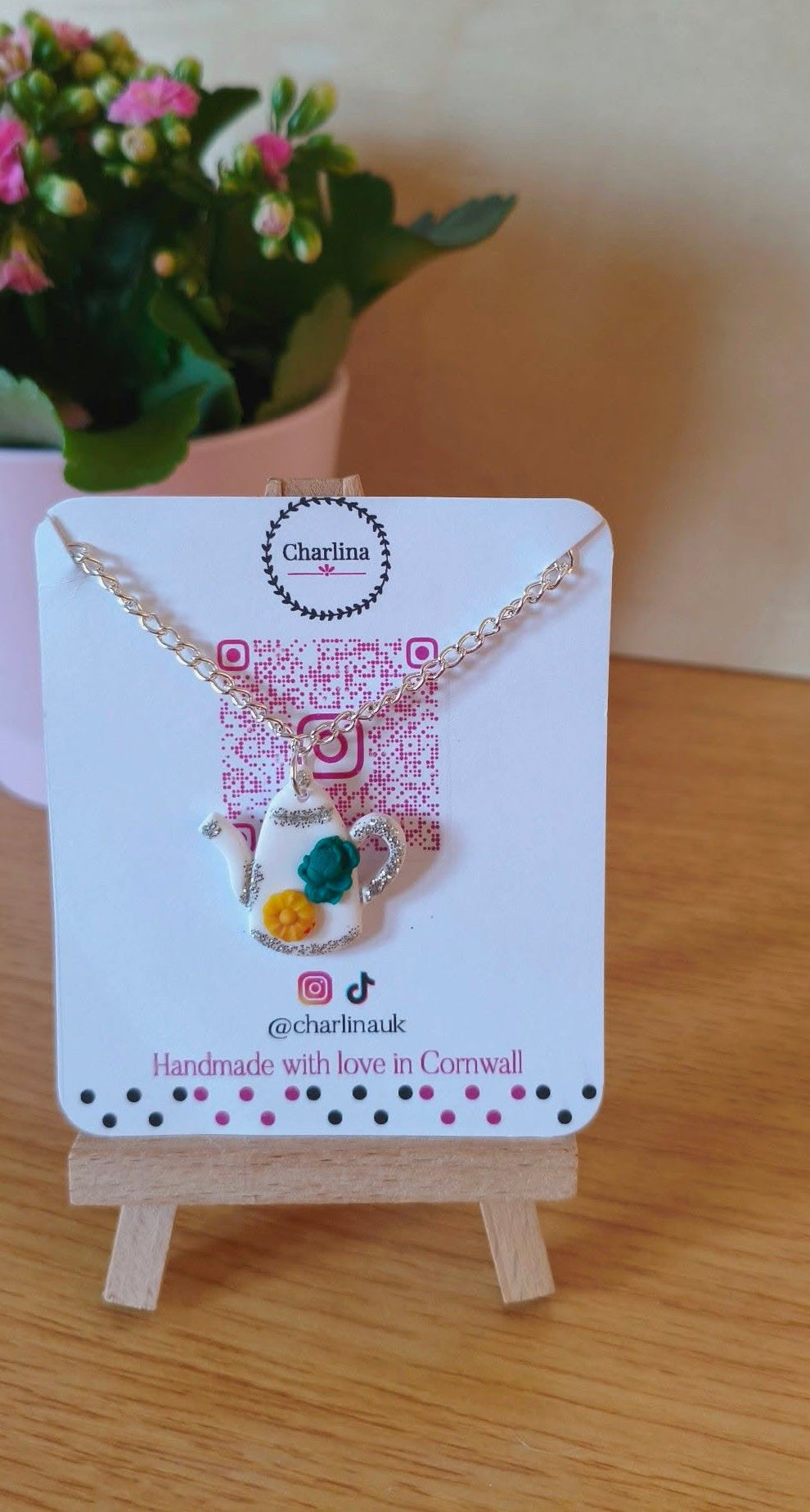 Tea Pot Necklace