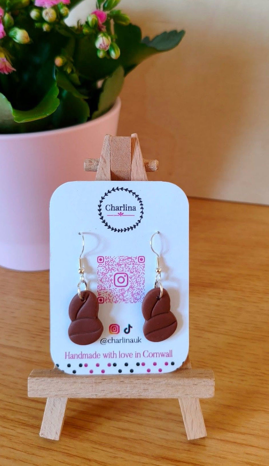 Coffee Earrings