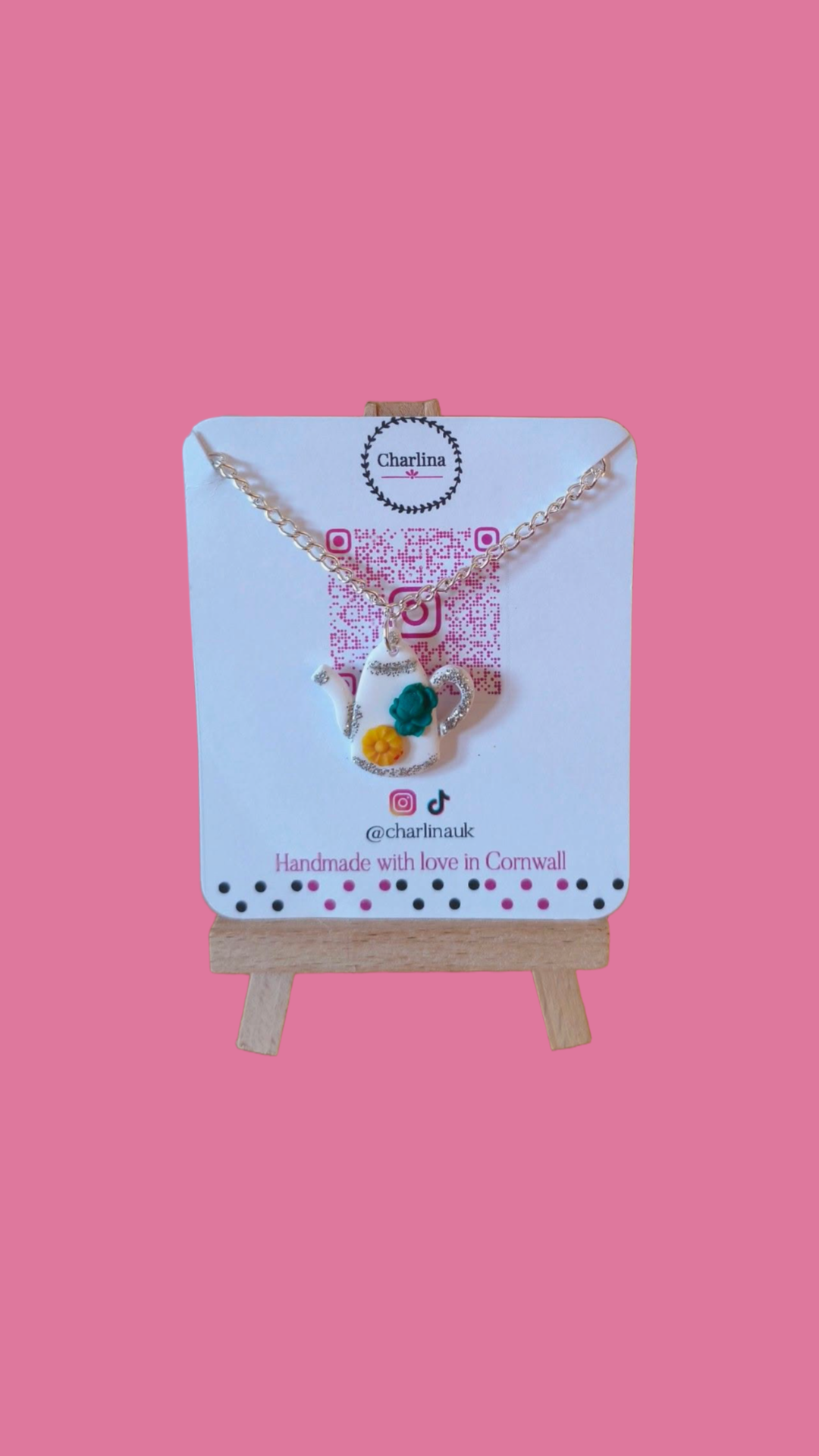 Tea Pot Necklace