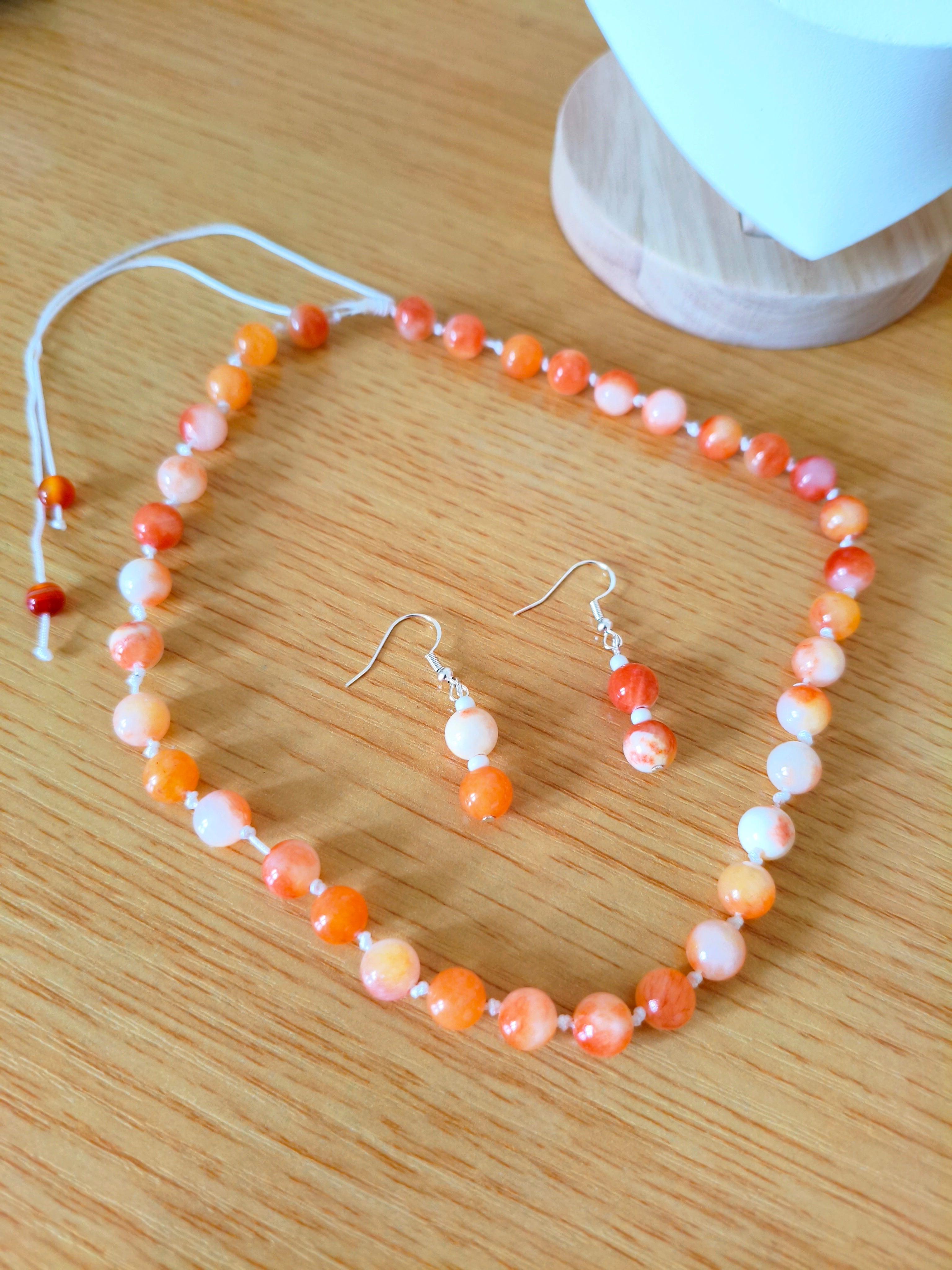 🧡Necklace and earring Set🧡