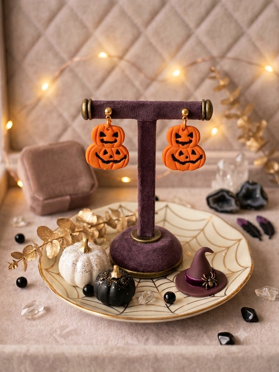 🎃Pumpkin Earrings🎃🧡