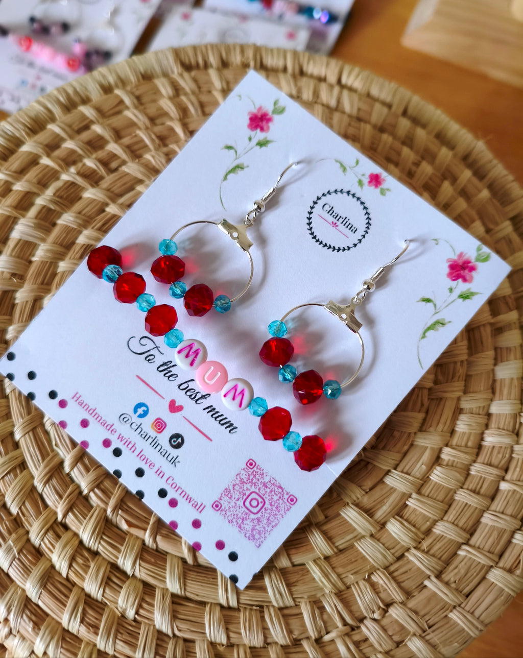 🎁Mother's Day set-Red-Blue🩷