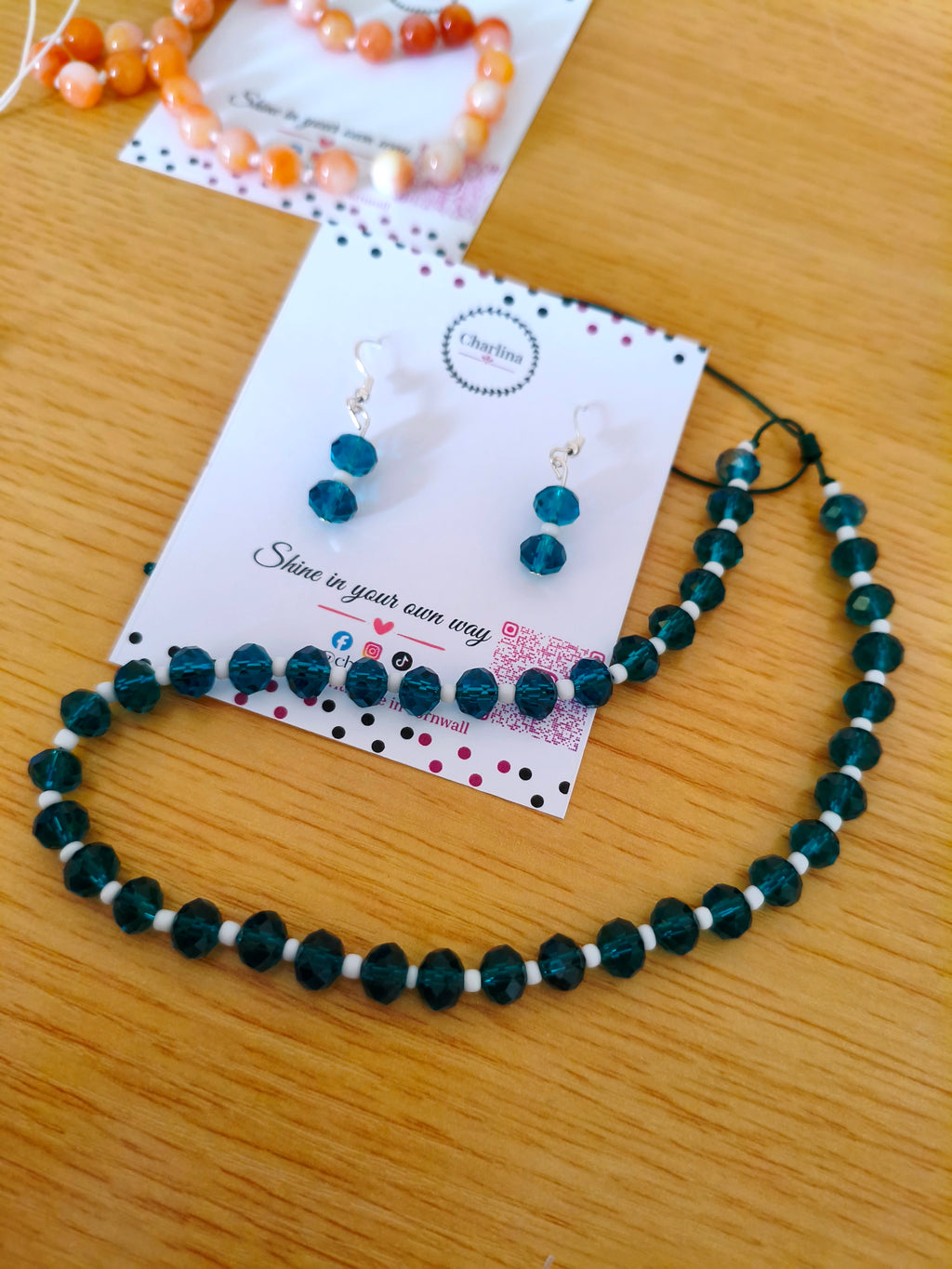 💚Necklace and earring Set💚