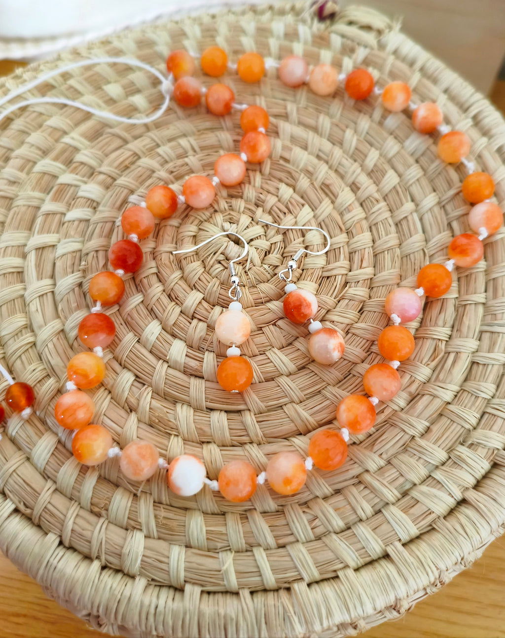 🧡Necklace and earring Set🧡