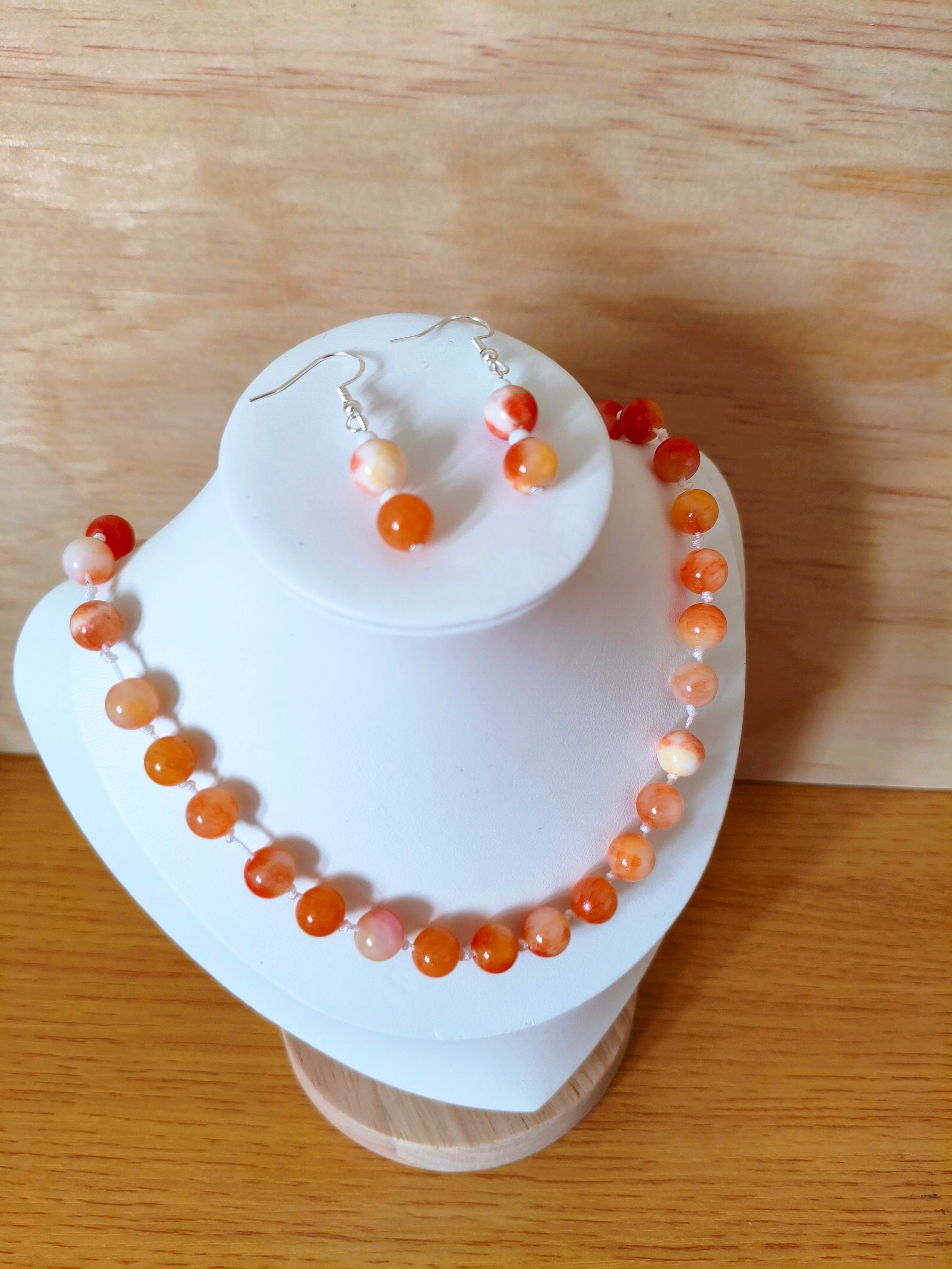 🧡Necklace and earring Set🧡