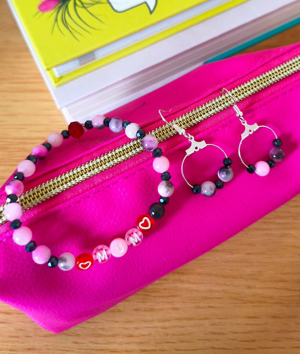 🎁Mother's Day set-Pink-Black🩷