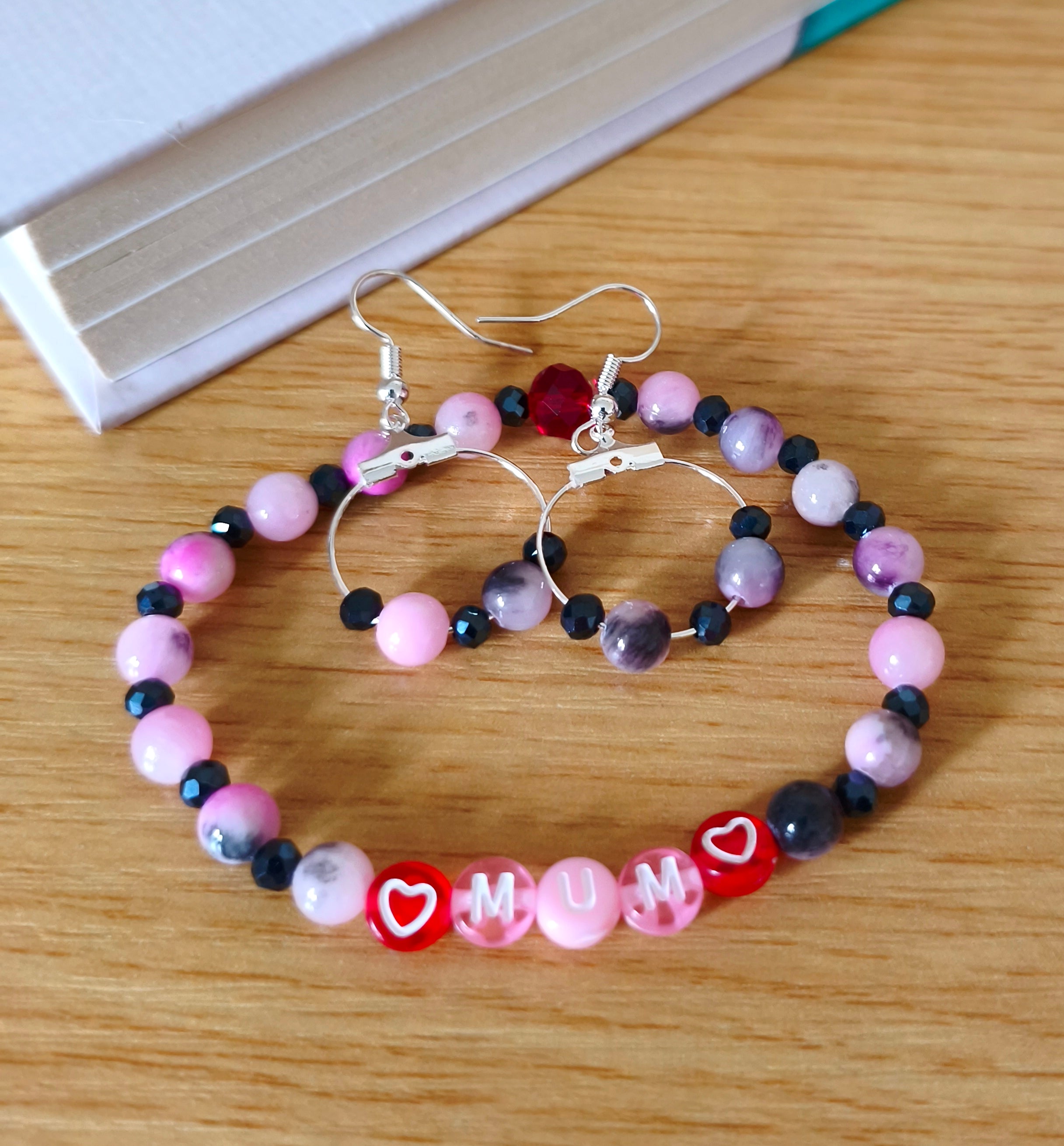 🎁Mother's Day set-Pink-Black🩷