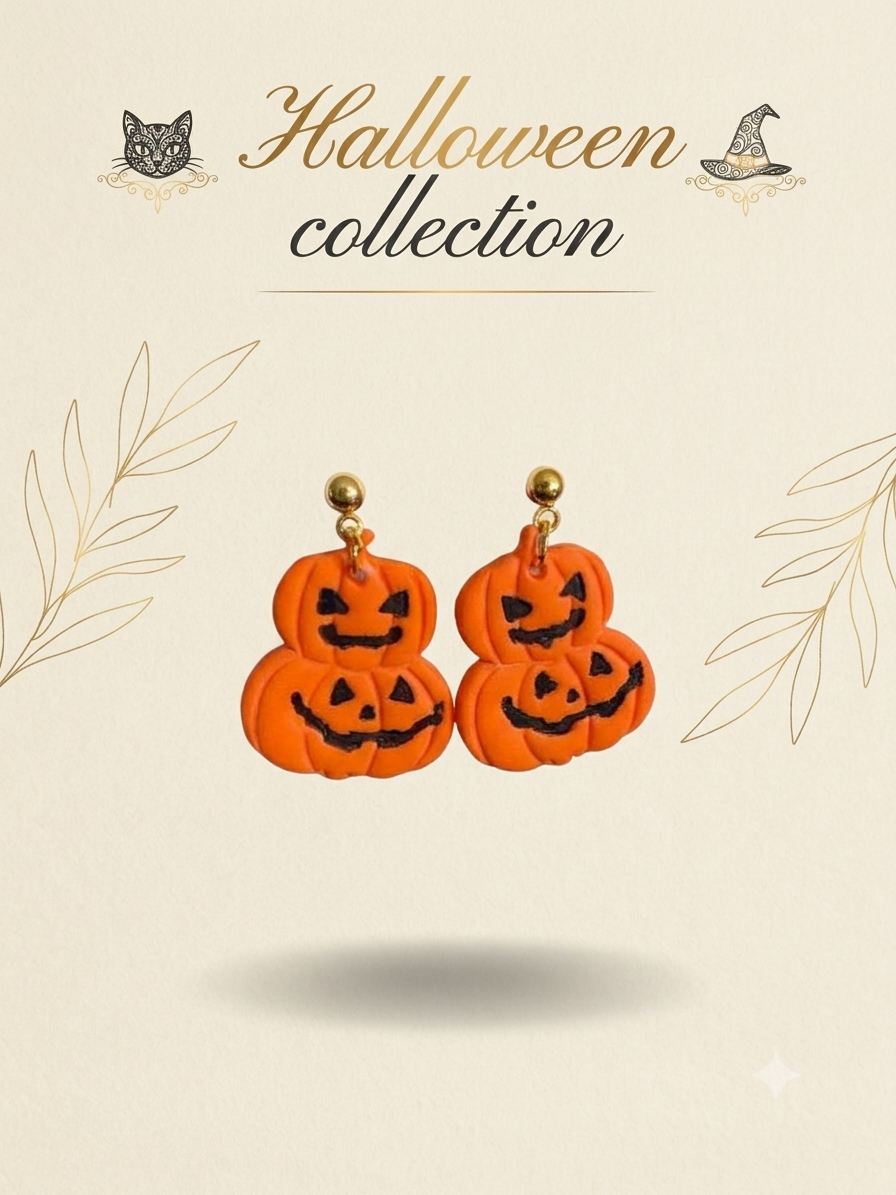🎃Pumpkin Earrings🎃🧡